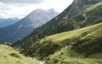 Wetterstein Hutte from Wangalm